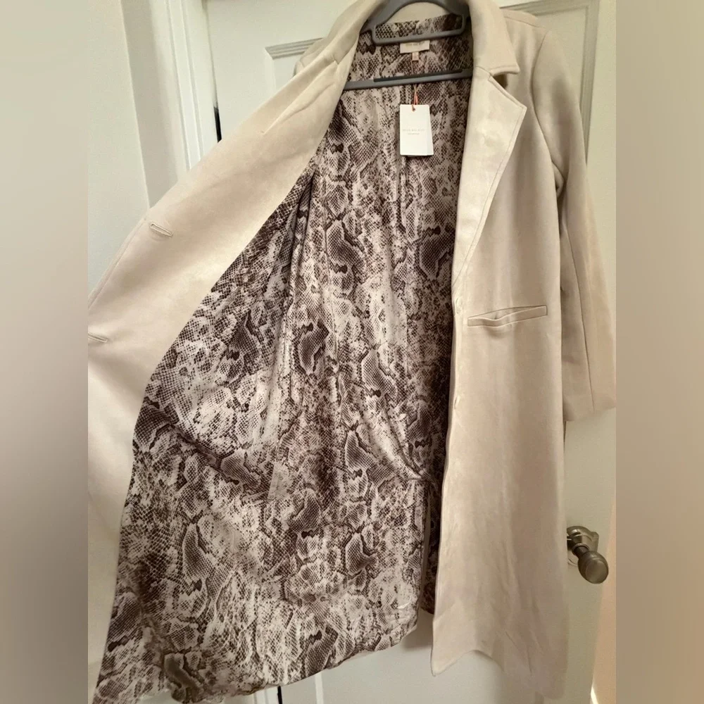 Skies Are Blue Western Fringe Long Coat - Picture 5 of 12